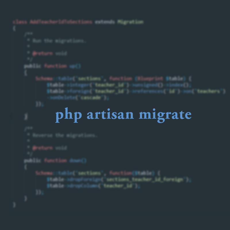 Adding column in a table for existing table using laravel migration
